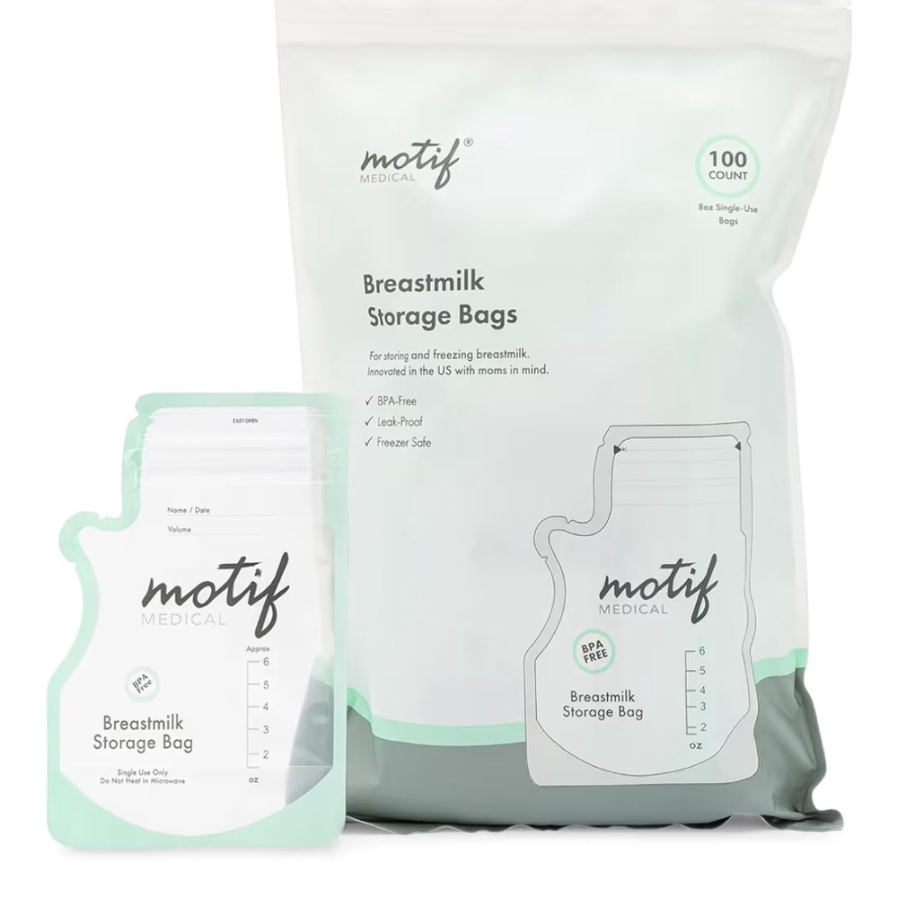 NWT 🍼400 Motif Breastmilk Storage Bags